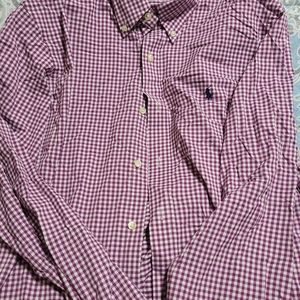 Mens long sleeve button down shirt